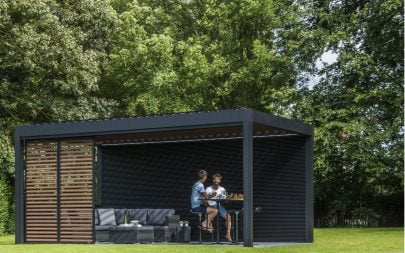 Renson Camargue Louvered Canopy Cube 1994 Landscaping