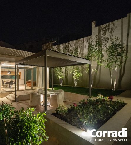 Corradi Maestro Bioclimatic Pergola by Cube 1994