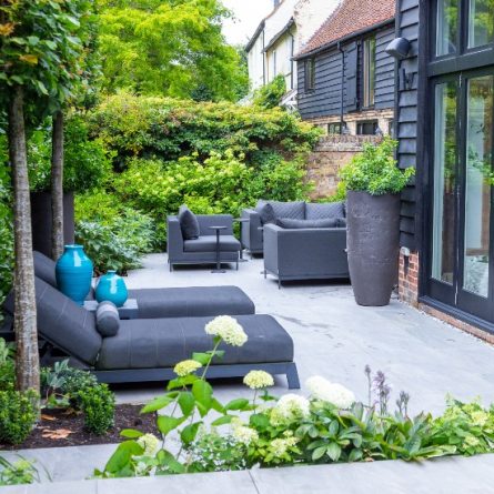 Contemporary Barn Conversion with Courtyard Garden, Hertford